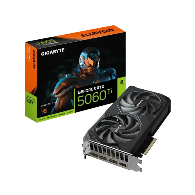 GeForce RTX™ 5060 Ti WINDFORCE 16G