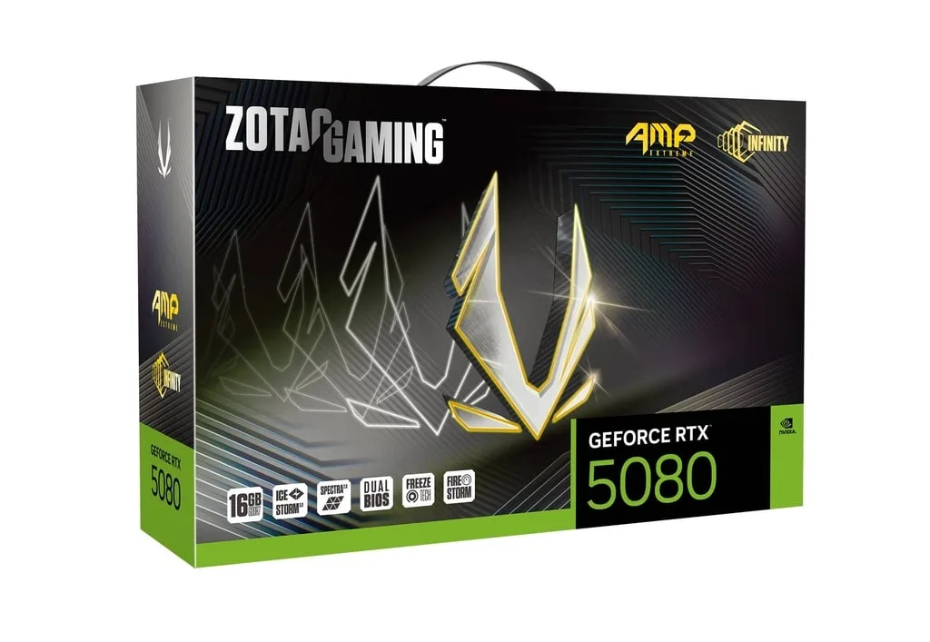 ZOTAC GAMING GeForce RTX 5080 AMP Extreme INFINITY