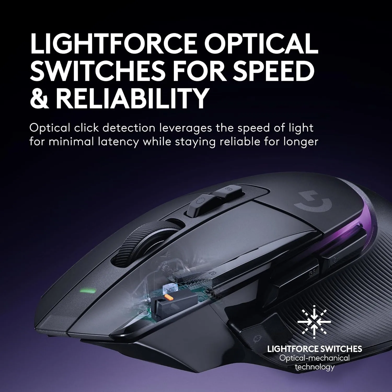 MOUSE LOGITECH G502X PLUS WIRELESS