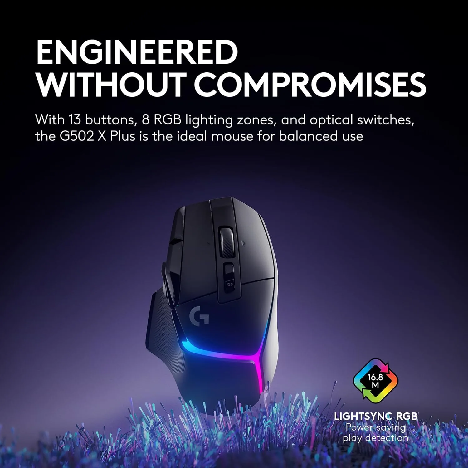 MOUSE LOGITECH G502X PLUS WIRELESS
