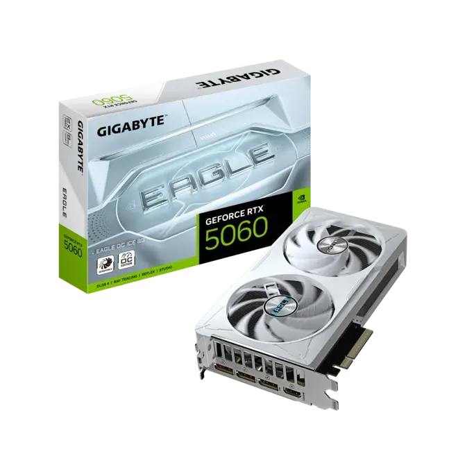 Gigabyte GeForce RTX™ 5060 EAGLE OC ICE 8G