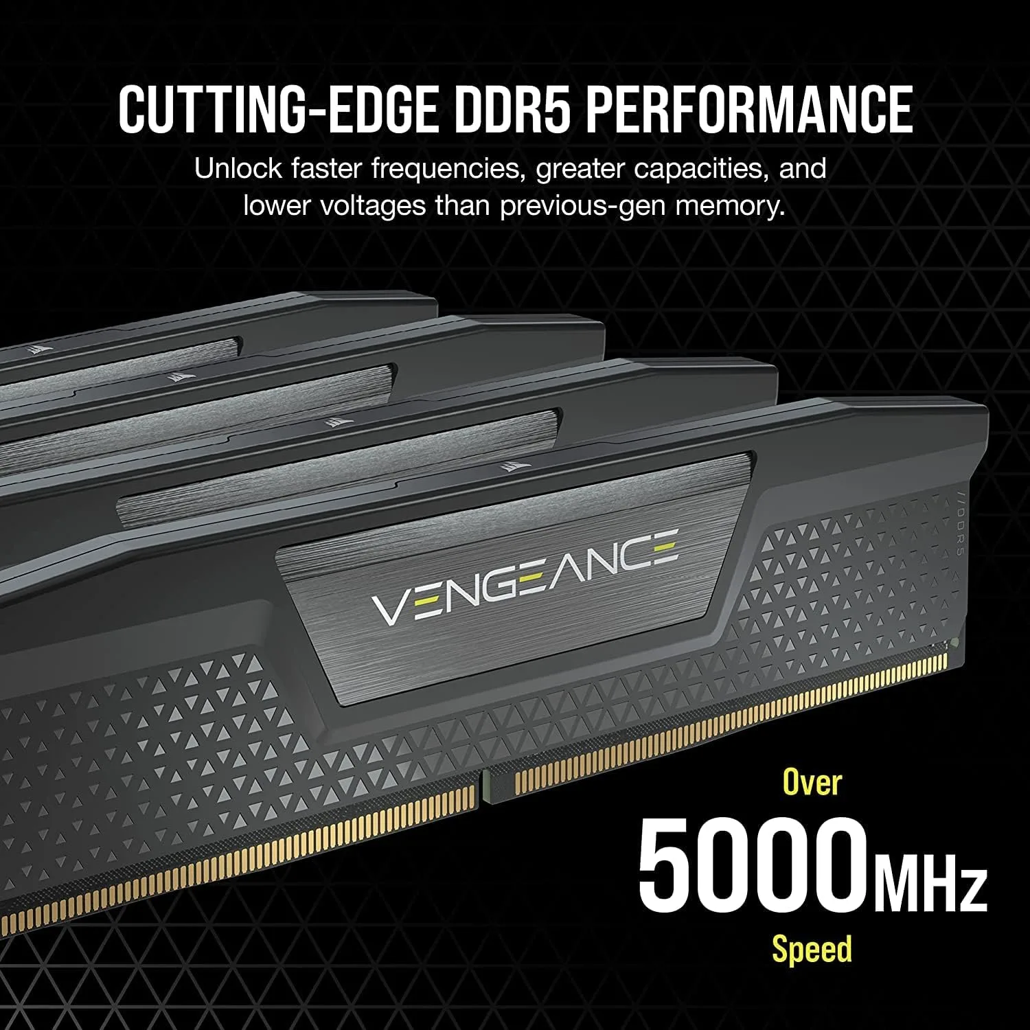 RAM CORSAIR VENGEANCE 2X32 64GB 5200MHZ BLACK