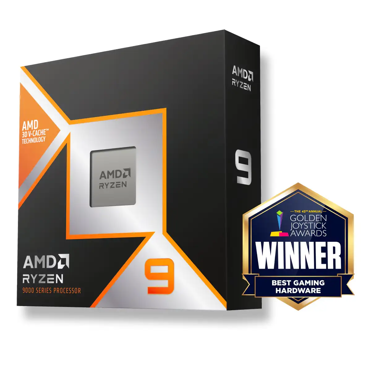 AMD Ryzen 9 9900X3D box