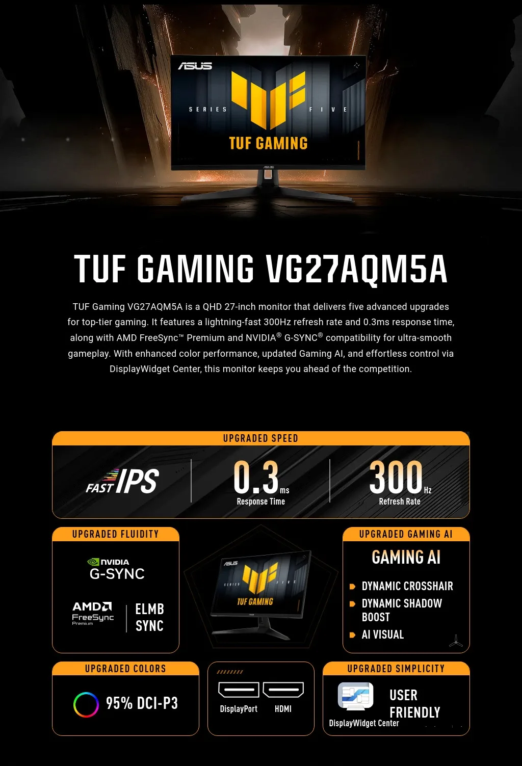 ASUS MON VG27AQM5A