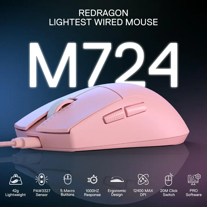 REDRAGON M724P MOUSE