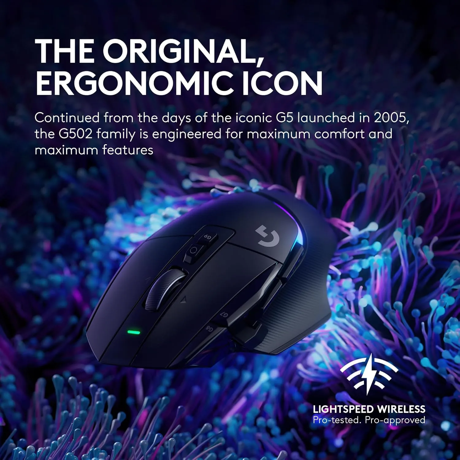 MOUSE LOGITECH G502X PLUS WIRELESS