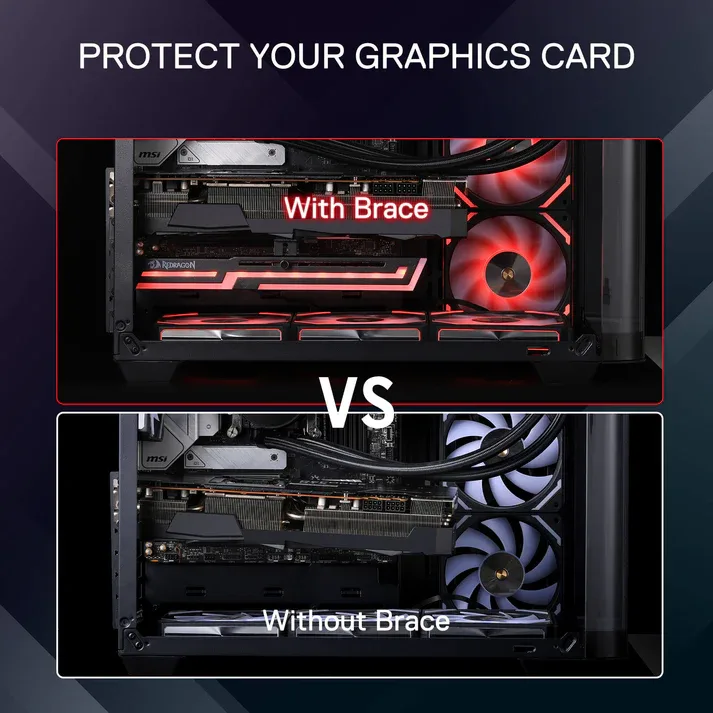 RED DRAGON GCP03 ARGB GPU Support Bracket