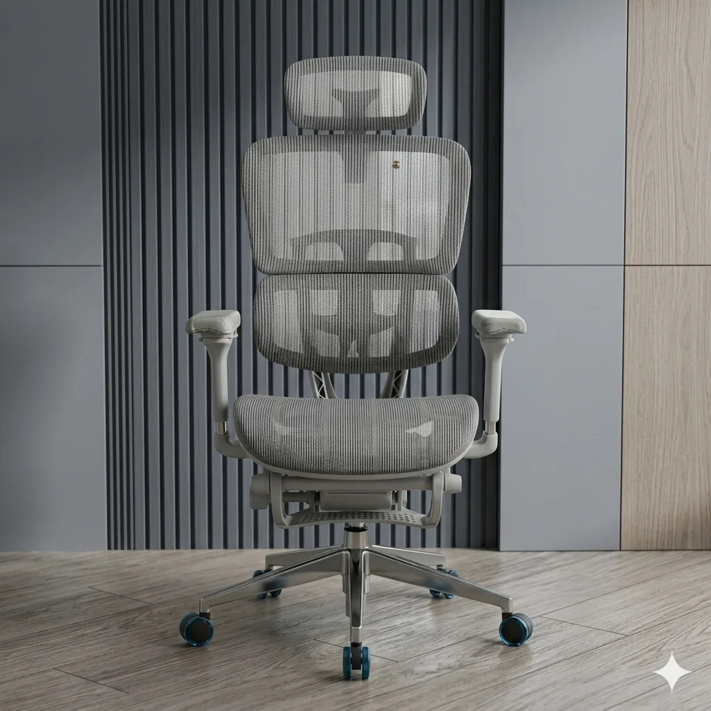 CHAIR DEMON 618 رصاصي