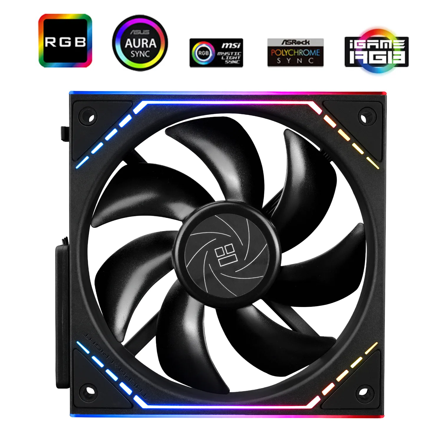 FAN THERMALRIGHT TL-M12Q KIT FORWARD BLACK