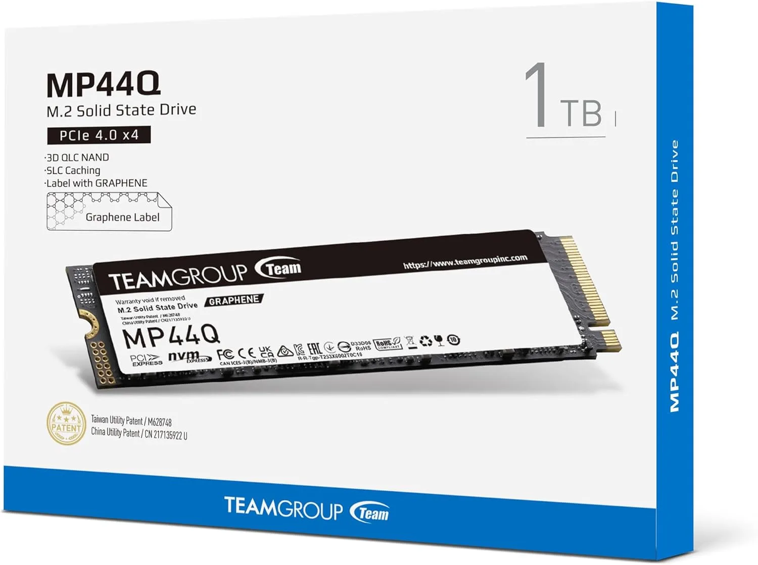 SSD TEAMGROUP MP44Q 1TB GEN 4