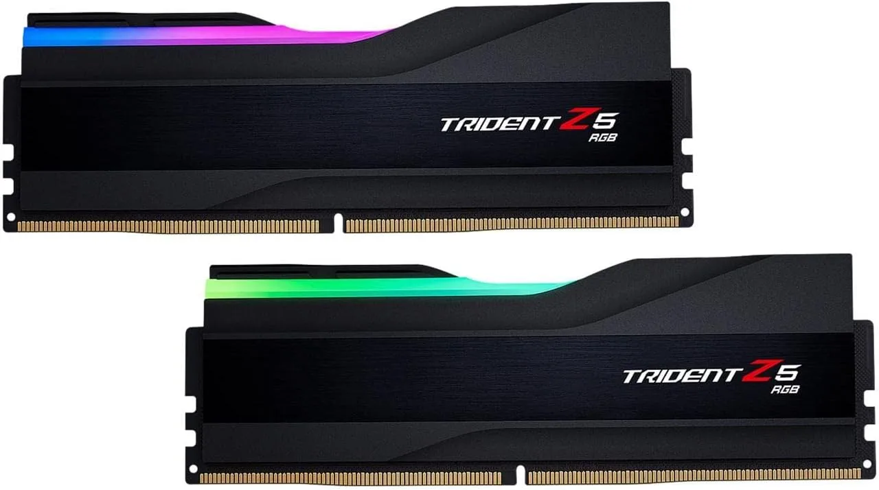 RAM G SKILL TRIDENT Z5 2X32 64GB 6400MHZ CL32 RGB BLACK
