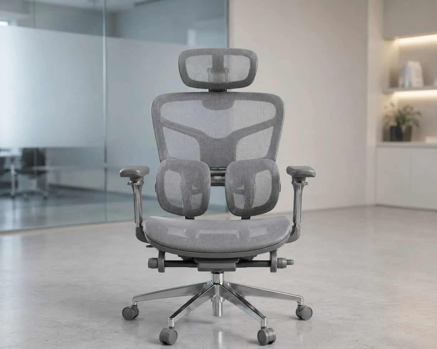 CHAIR DEMON 621 رصاصي