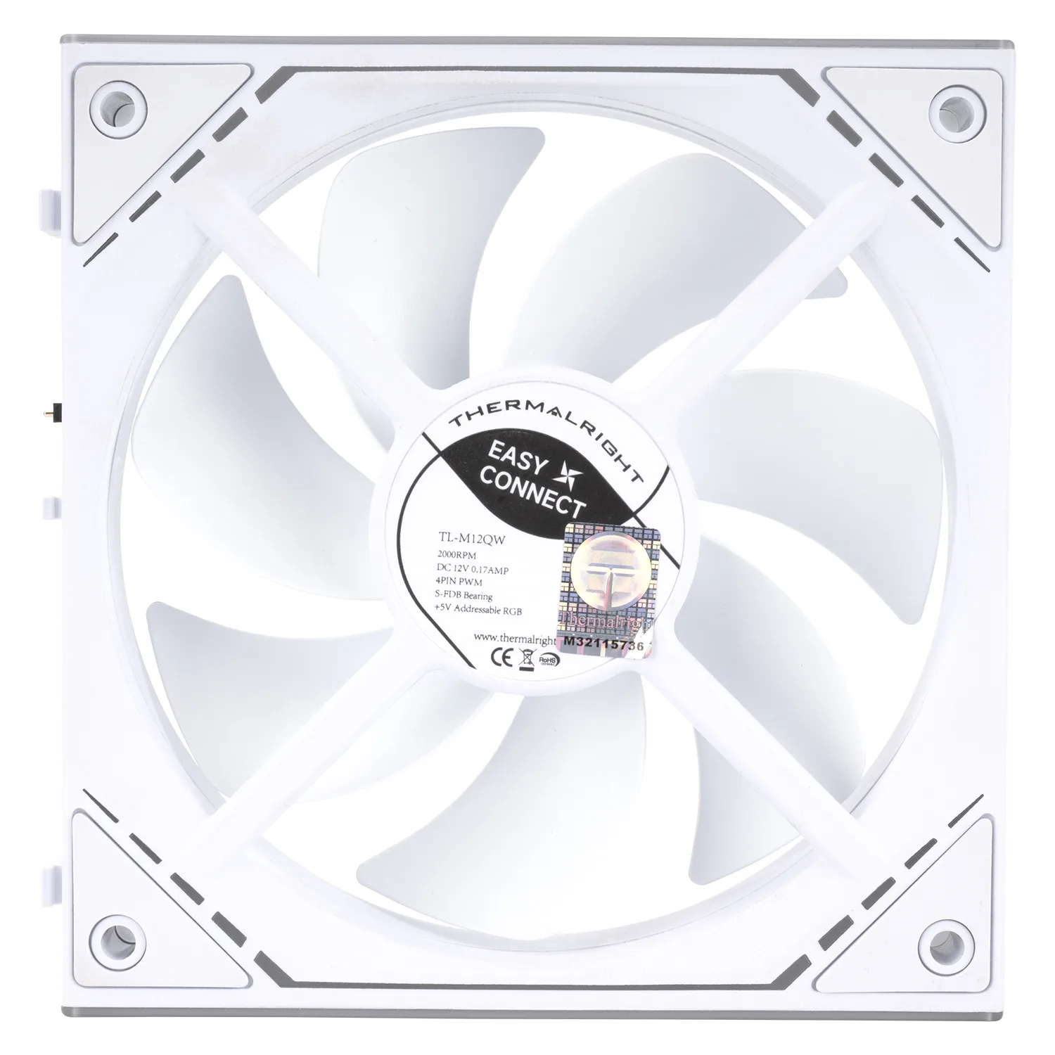 FAN THERMALRIGHT TL-M12QW KIT FORWARD WHITE