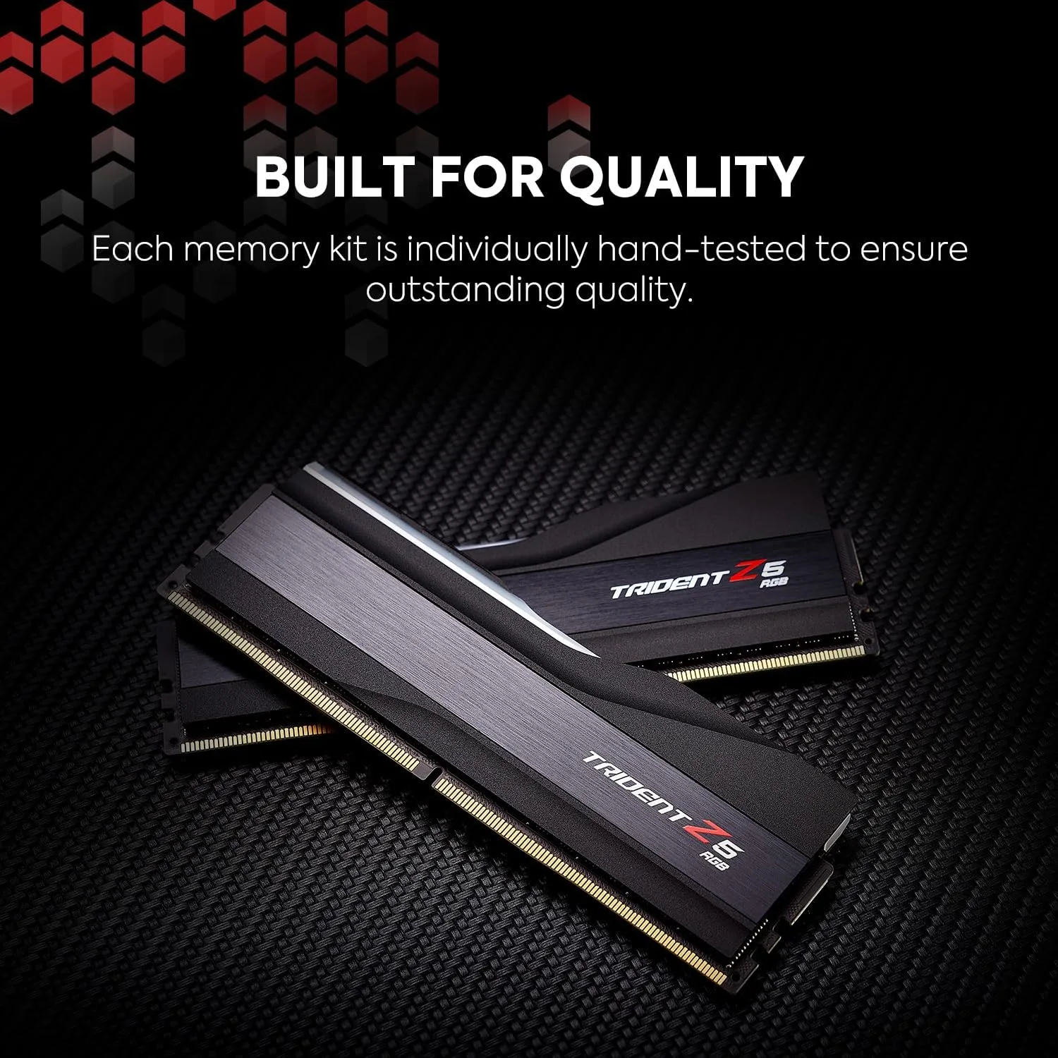 RAM G SKILL TRIDENT Z5 2X32 64GB 6400MHZ CL32 RGB BLACK